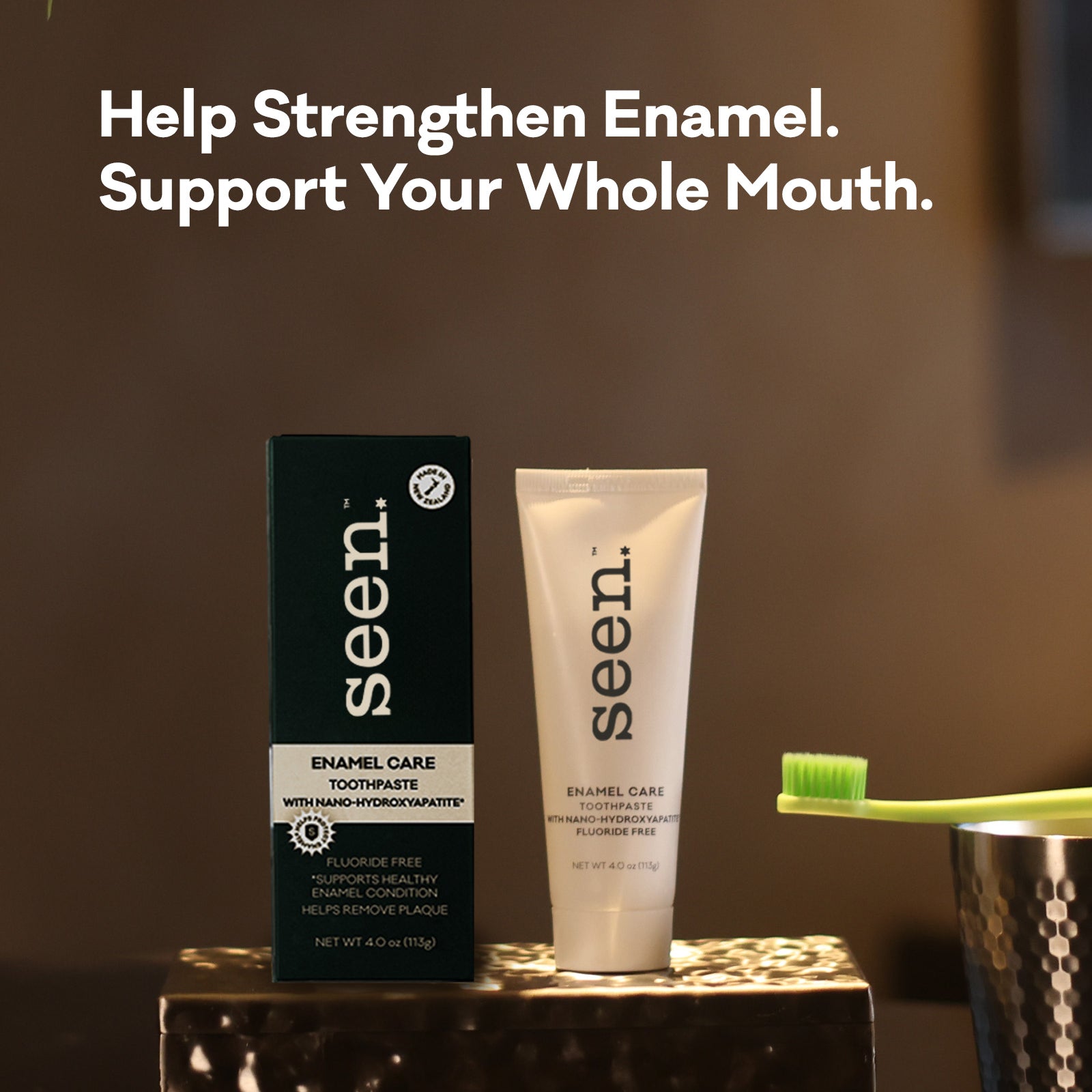 Seen Pro Enamel Care  + Nano-Hydroxyapatite Toothpaste 113g