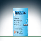 Seen Manuka Oil Infused Floss Picks 80 pk Each - 3 Pack