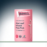 Seen Ultra Sensitive Aloe Leaf Infused Floss Pick 80 pk