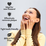 Seen Ultra Clean Charcoal Infused Floss Pick 80 pk