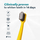 Seen Pro Ultimate Whitening Toothbrush 2pk Soft Yellow & White